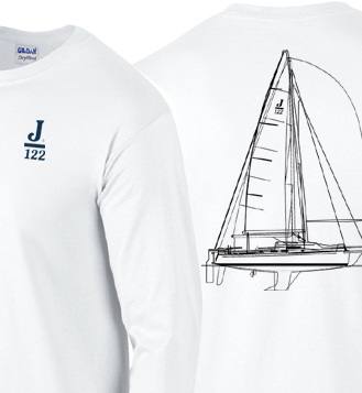 J122 Sail Plan Tee Long Sleeve